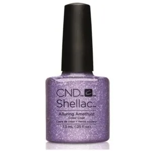 CND Shellac Gel Polish Alluring Amethyst - 7.3ml for enhanced shine