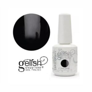 Harmony Gelish Soak-Off Gel Nail Polish - Black Shadow - 15ml, professional nails care