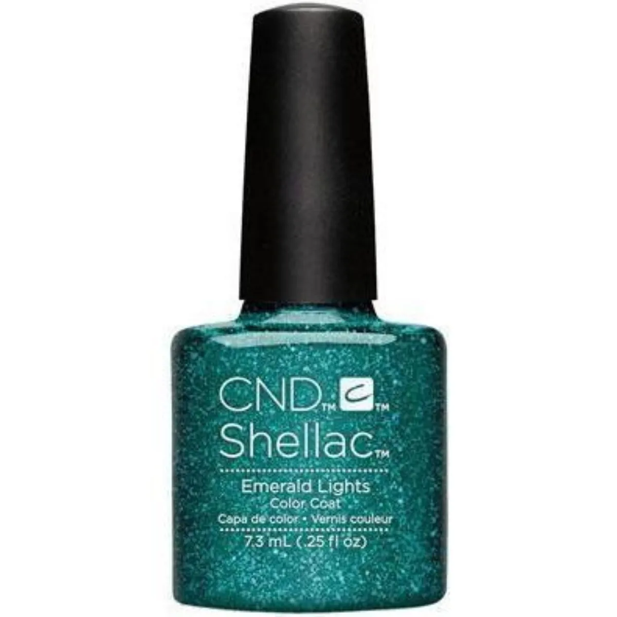 cnd shellac emerald lights