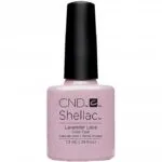 cnd shellac lavander lace