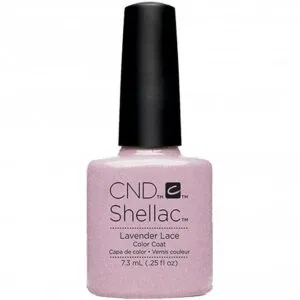 cnd shellac lavander lace