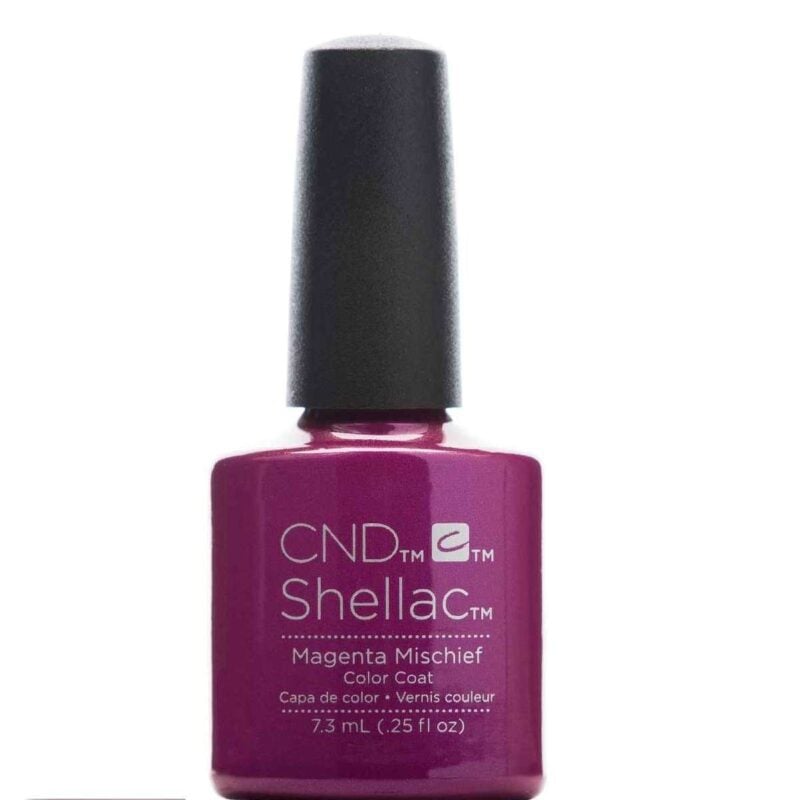 CND Shellac Gel Polish Magenta Mischief - 7.3ml