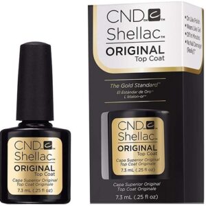 CND Shellac Original Top Coat - 7.3ml for enhanced shine