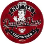 Dapper Dan Matt Clay Strong Hold Hair Styling - 100ml, professional hair styling