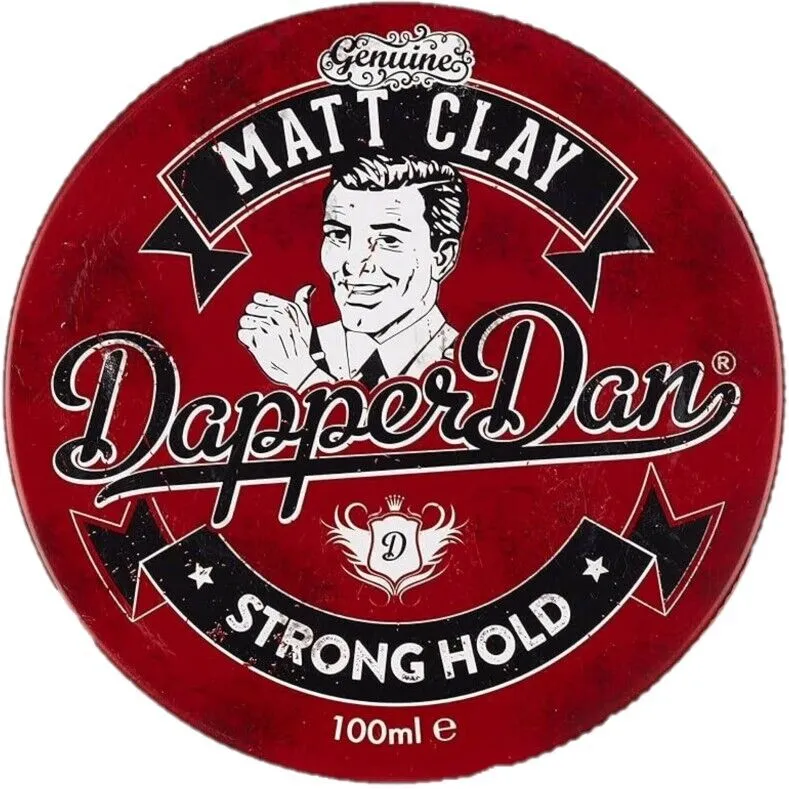 Dapper Dan Matt Clay Strong Hold Hair Styling