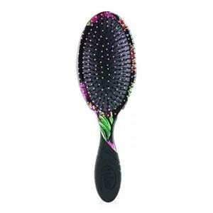 Wet Brush Pro Detangler Neon Night Tropics Detangling Brush, Black for dry hair, professional hair brushes