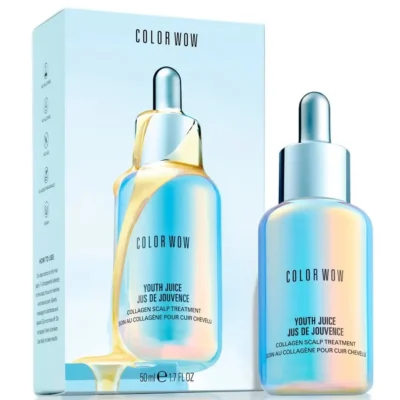 Color Wow Youth Juice Collagen Scalp Treatment 50ml for dry hair with added texture and lightweight hydration