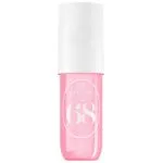 Sol de Janeiro Cheirosa 68 Perfume Mist bottle with notes of pink dragonfruit, jasmine, and vanilla, ideal for body, hair, and clothes.