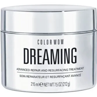 Color Wow Dreaming Advance Repair & Resurfacing Treatment 215ml for damaged hair with added texture and frizz control
