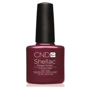cnd shellac crimson sash