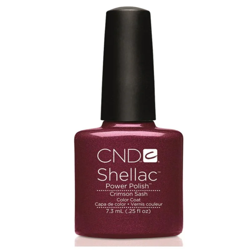 cnd shellac crimson sash