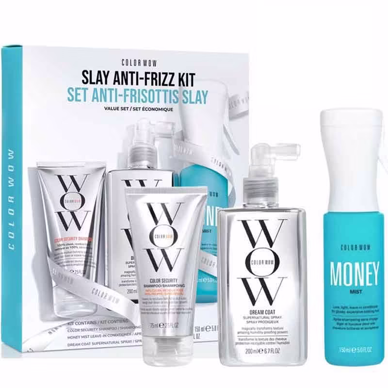 color Wow slay anti-frizz kit