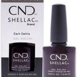 cnd shellac dark dahlia