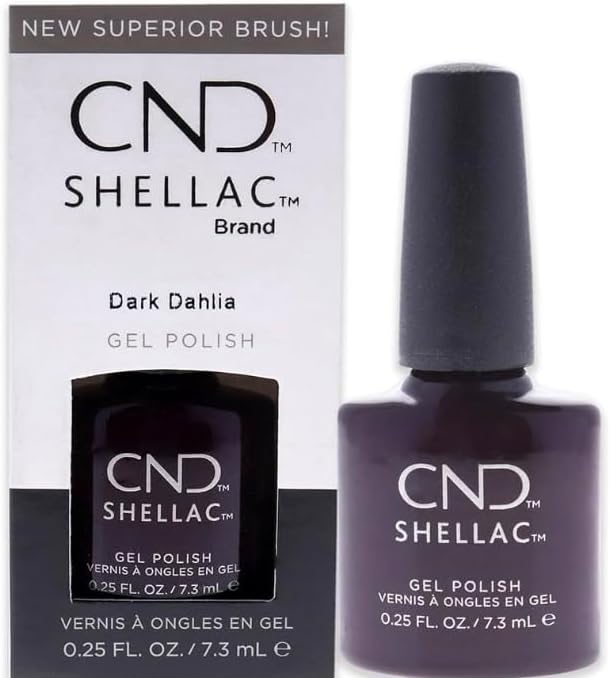 cnd shellac dark dahlia