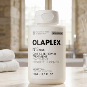 Olaplex No.3 Plus Complete Repair Hair Treatment 100ml bottle for damaged hair repair and bond strengthening