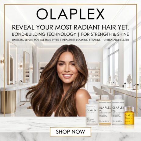 Shop Olaplex hair care products including bond-building treatments, shampoos, conditioners, and styling solutions for stronger hair.