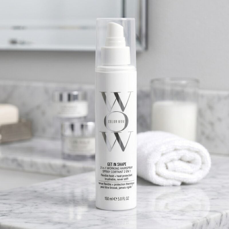 Color Wow Get In Shape 2-in-1 Working Hairspray 150ml flexible hold styling spray