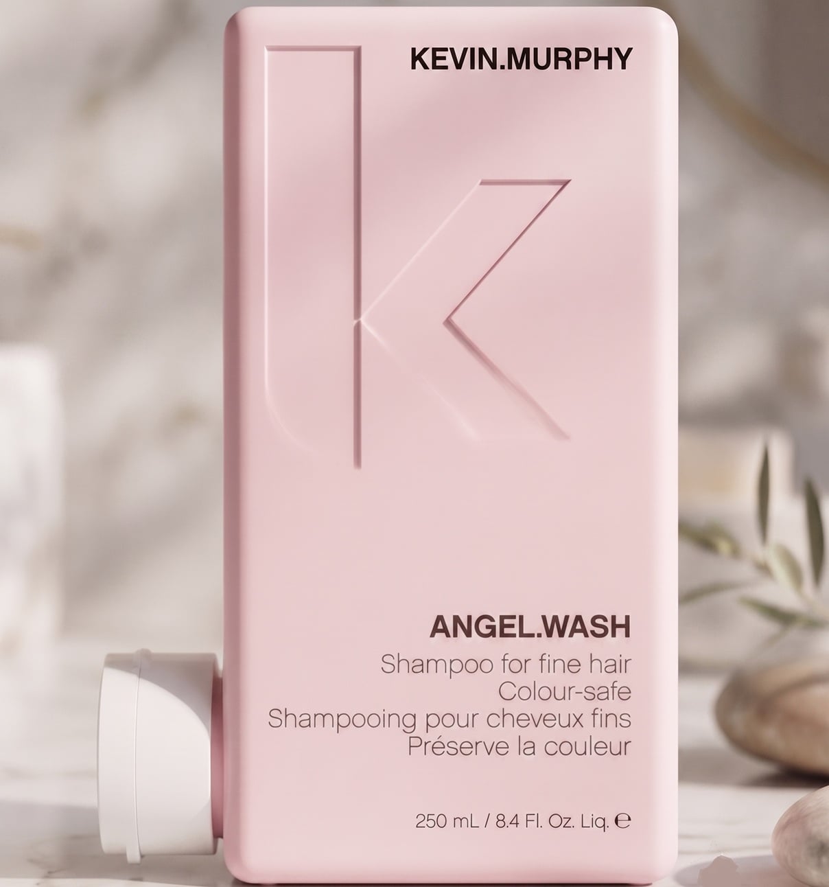 Kevin Murphy Angel.Wash volumizing shampoo for fine hair and color-safe cleansing, 250ml / 8.4 fl oz