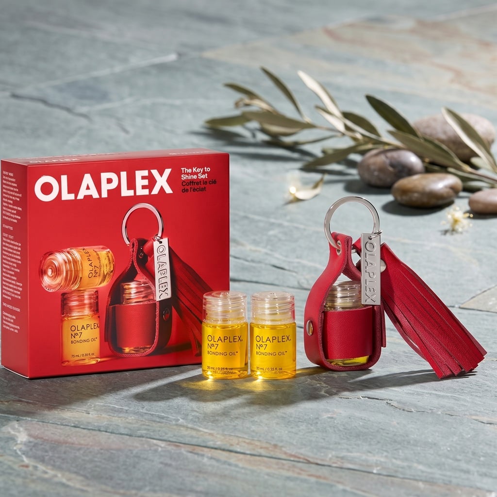 3 x Olaplex n.7 Bonding Oil 7.5ml + Free Keychain