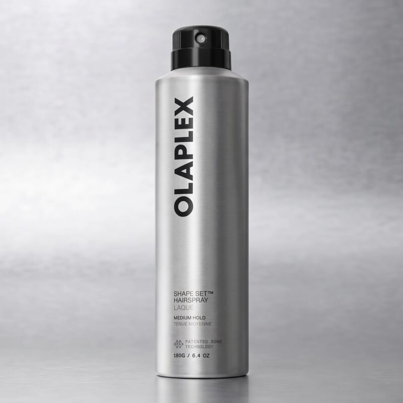 Olaplex Shape Set Hairspray Laque Medium Hold 180g for fine hair with weightless lift and volume and frizz control